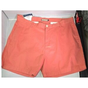 Mobile Bay by Charles Oliver Chino Shorts Red Coral Size 40 Men Resort, Tropical
